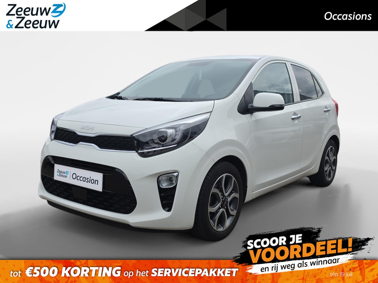 Kia Picanto - 1.0 DPi DynamicPlusLine | Climate control | Navigatie | LM-Velgen | Cruise control - AutoWereld.nl