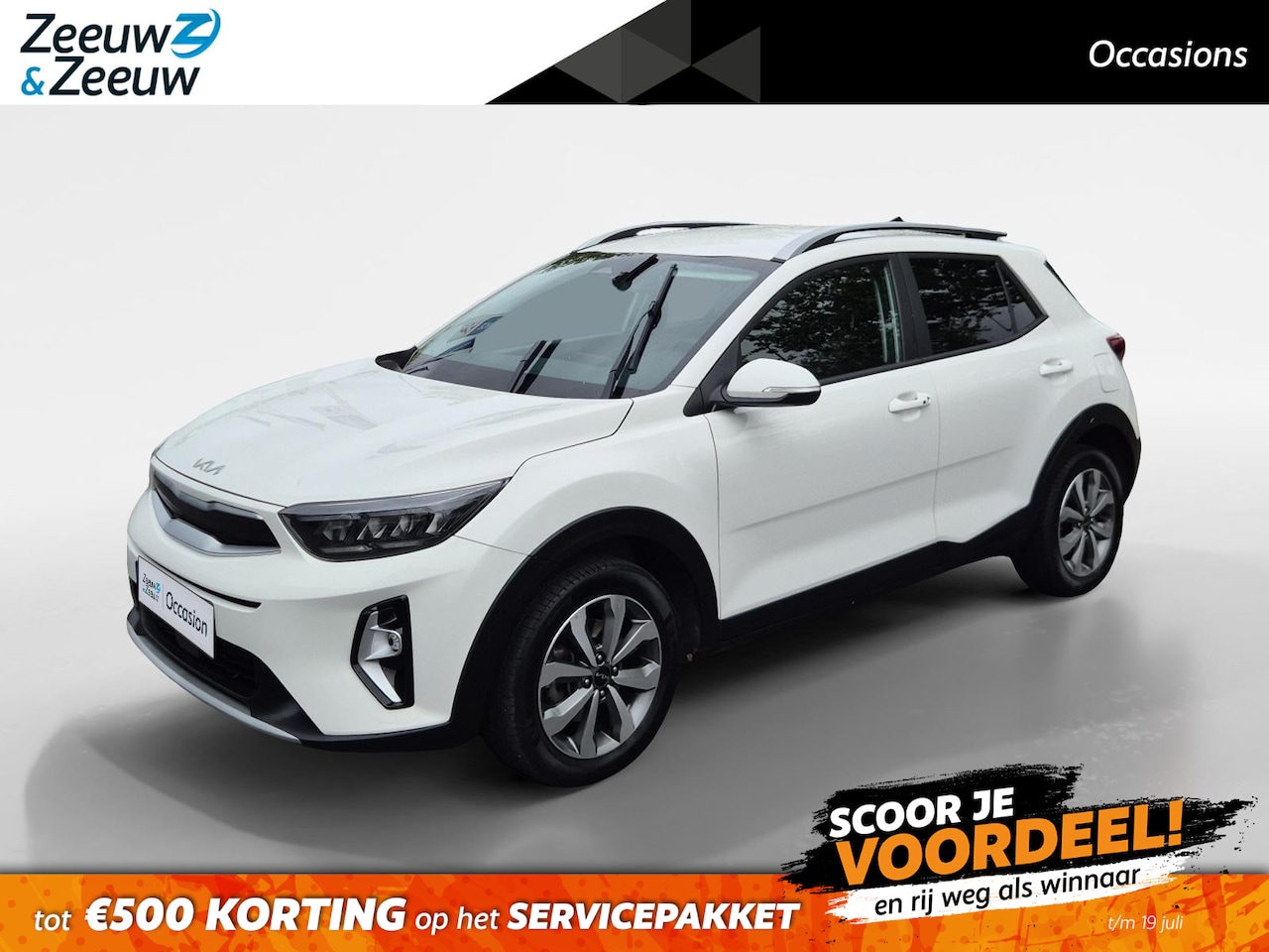 Kia Stonic - 1.0 T-GDi MHEV DynamicPlusLine | Cruise Control | Climate Control | Navigatie | LM Velgen - AutoWereld.nl