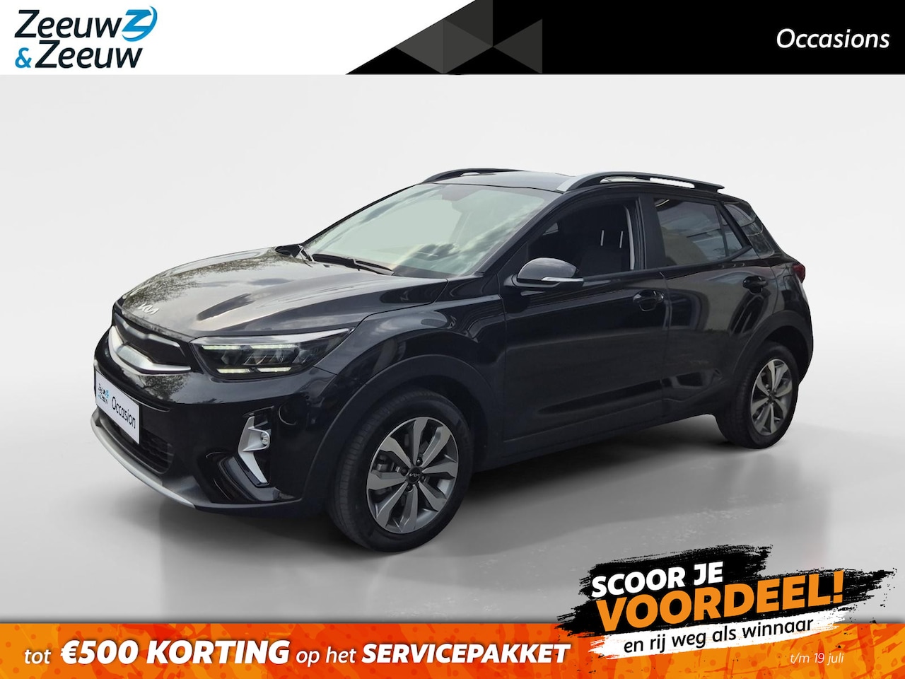 Kia Stonic - 1.0 T-GDi MHEV DynamicPlusLine | Airco | Navi | Camera | LM Velgen | Privacy Glass | - AutoWereld.nl