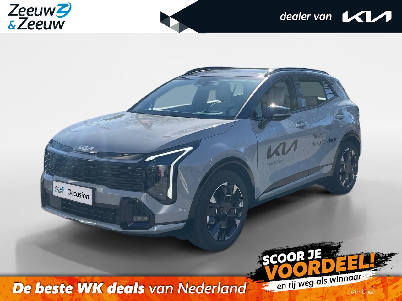 Kia Sportage - 1.6 T-GDi Plug-in Hybrid GT-PlusLine | Climate Control | Cruise Control | 360° Camera | Op - AutoWereld.nl