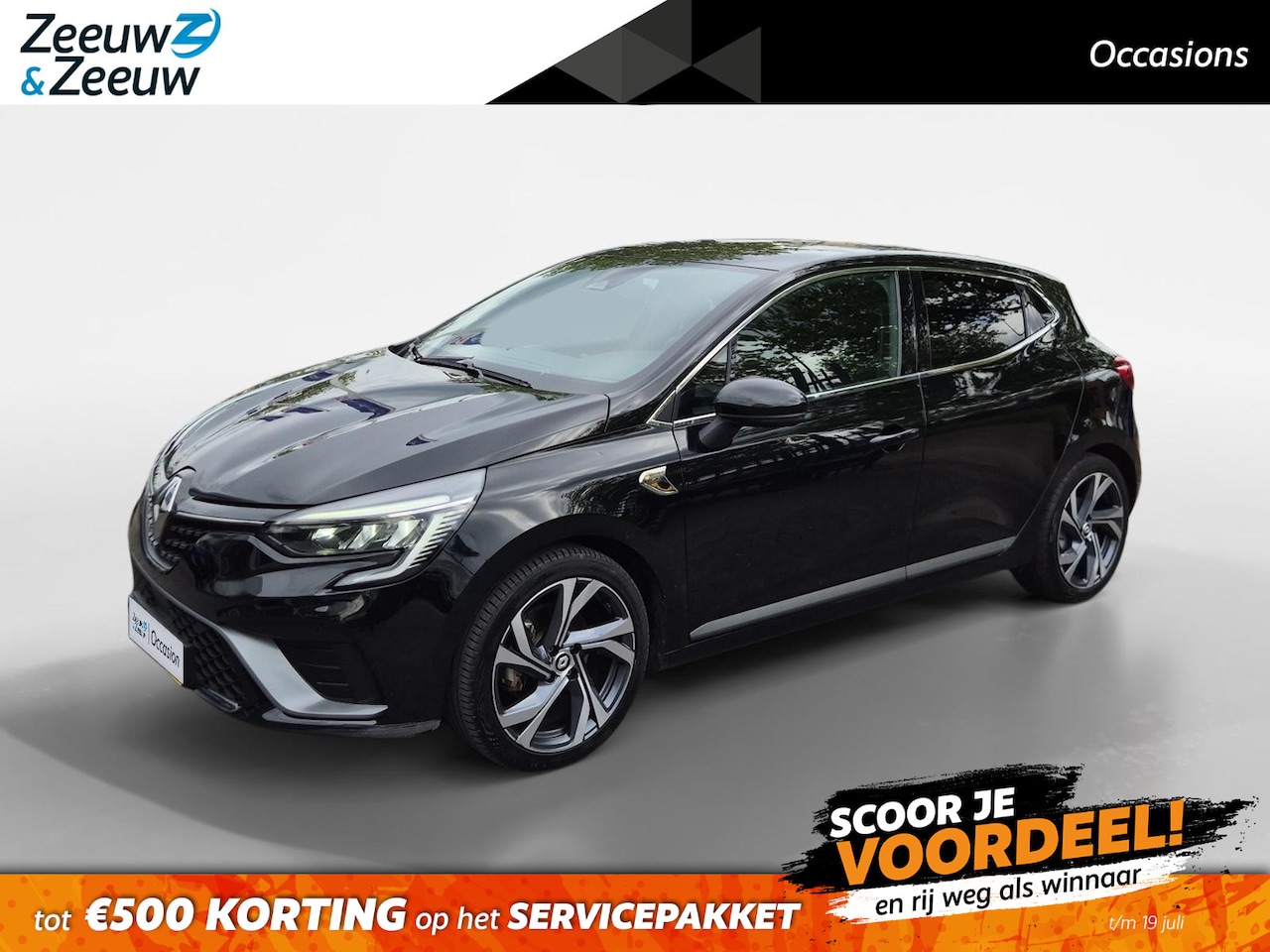 Renault Clio - 1.6 E-Tech Hybrid 140 R.S. Line | Cruise Control | Climate Control | Navigatie | Camera | - AutoWereld.nl