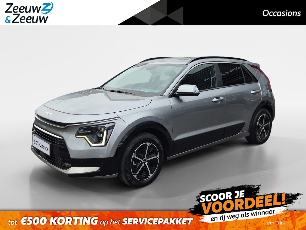 Kia Niro - 1.6 GDi Hybrid DynamicPlusLine | Cruise Control | Climate Control | Open Dak | Camera | St - AutoWereld.nl