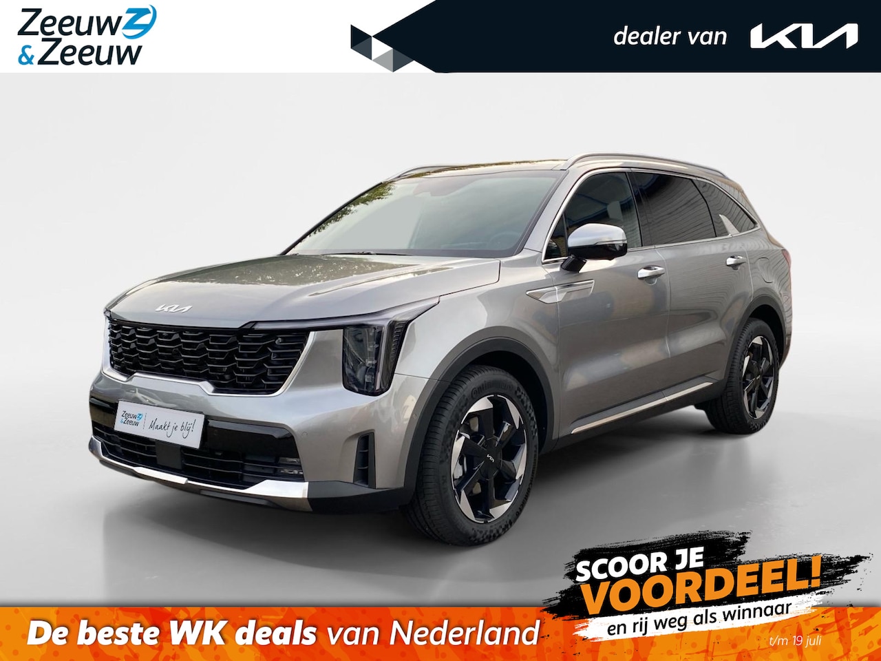 Kia Sorento - 1.6 T-GDi Plug-in Hybrid 4WD ExecutiveLine 7p. | Bel voor info | 253 pk | Head-up display - AutoWereld.nl