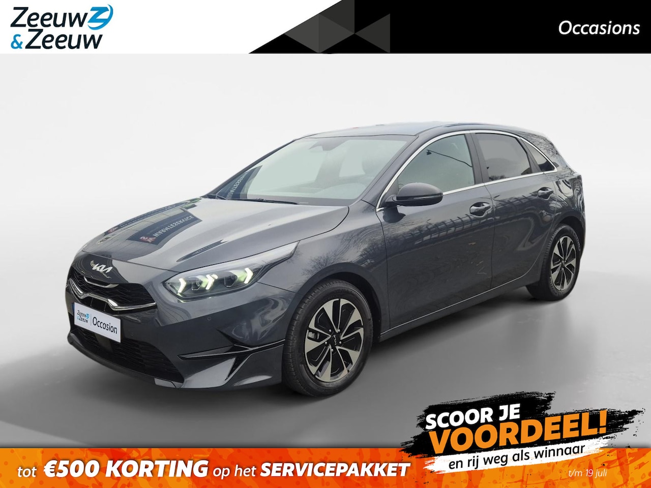 Kia Cee'd - Ceed 1.0 T-GDi MHEV Design Edition | Airco | Navi | Camera | LM Velgen | AUTOMAAT | Stoelv - AutoWereld.nl