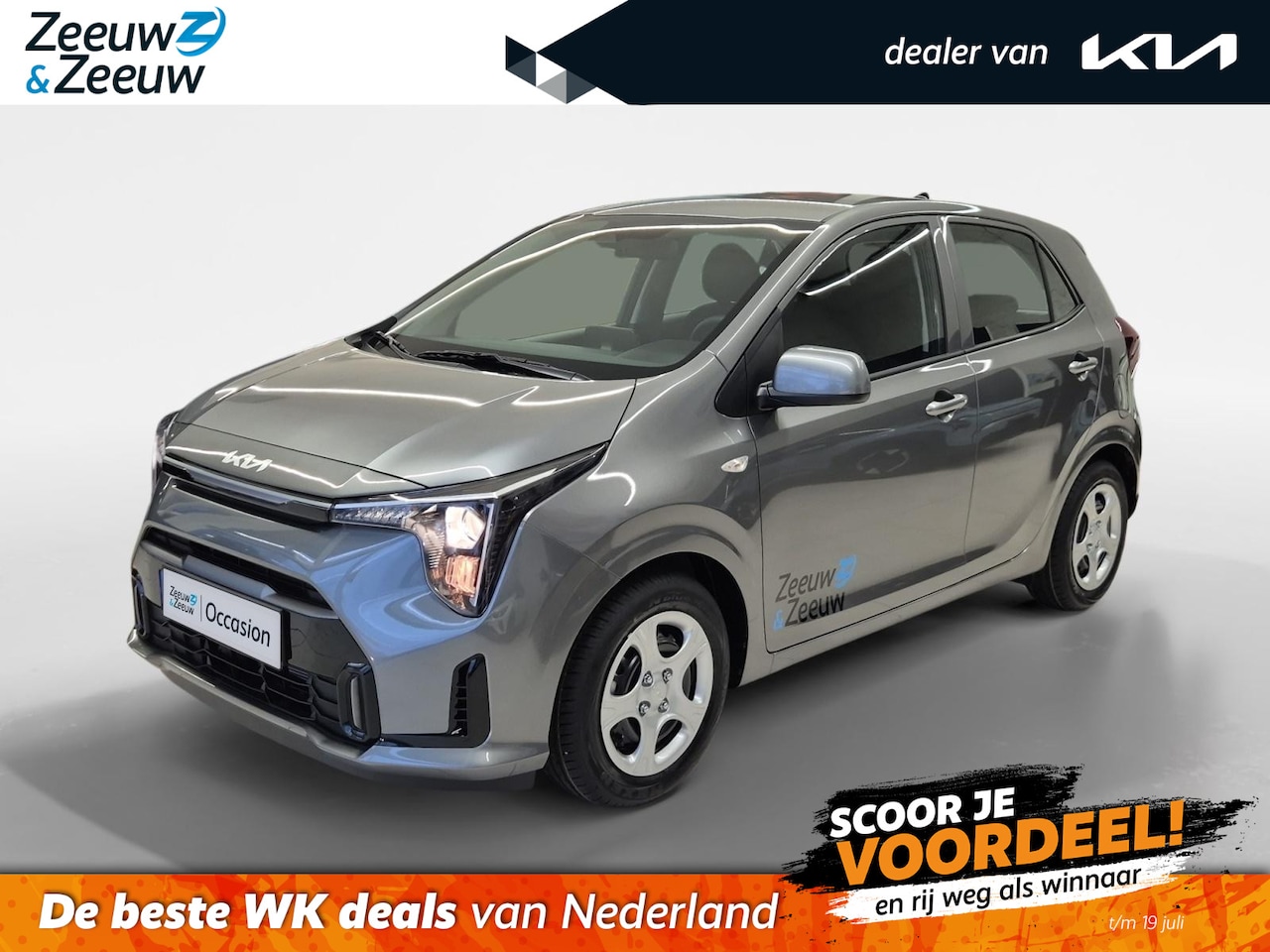 Kia Picanto - 1.0 GDi DynamicLine | Airco | Navi | Camera | DEMO | Elektrische ramen | Cruise Control | - AutoWereld.nl
