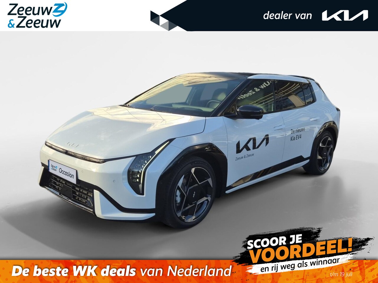 Kia EV4 - GT-PlusLine 81.4 kWh | Climate Control | 360 Graden Camera | Memory Stoelen | Stoelverwarm - AutoWereld.nl