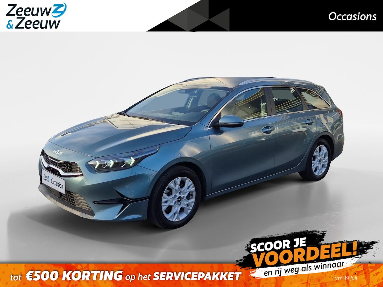 Kia Cee'd Sportswagon - Ceed 1.0 T-GDi DynamicLine | Cruise Control | Climate Control | Navigatie | Carplay/Androi - AutoWereld.nl