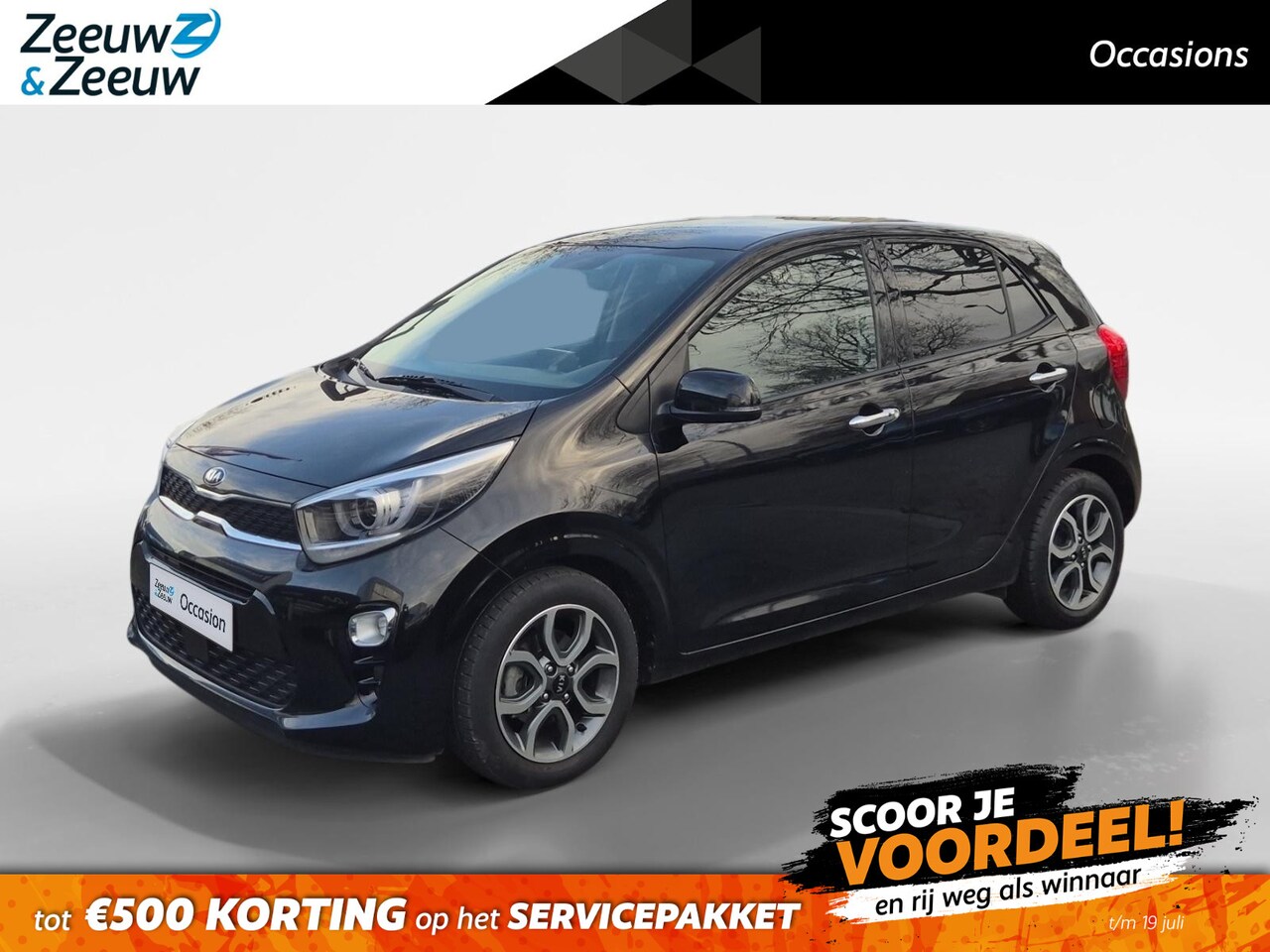 Kia Picanto - 1.0 DPi DynamicPlusLine | Cruise Control | Climate Control | Navigatie | Camera | Privacy - AutoWereld.nl
