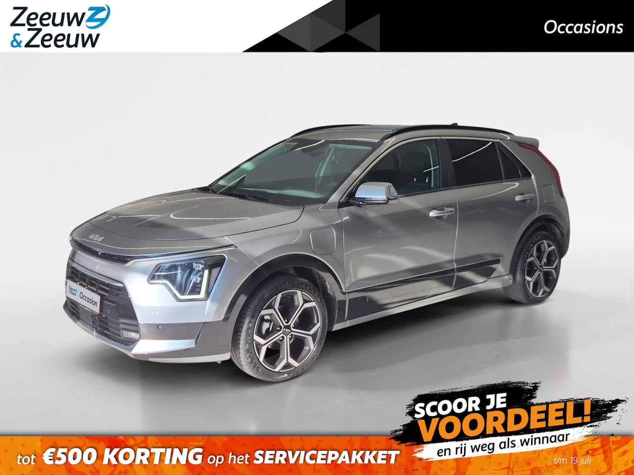 Kia Niro - 1.6 GDi PHEV DynamicLine | Cruise Control | Climate Control | Stoelverwarming | Stuurverwa - AutoWereld.nl