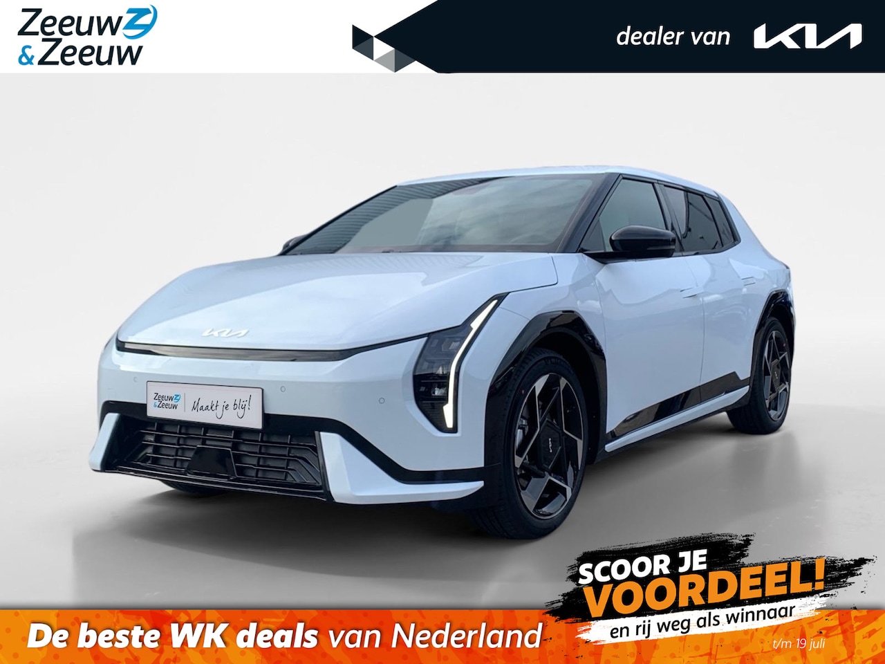 Kia EV4 - GT-Line 81.4 kWh | Informeer naar beschikbaarheid | 204 pk | 595 km actieradius | NU €4.64 - AutoWereld.nl