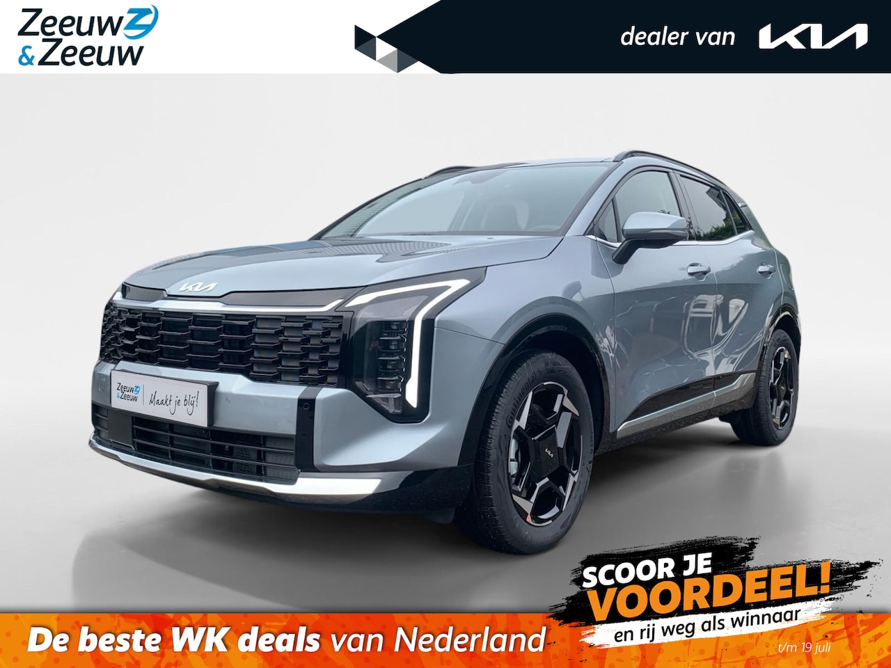 Kia Sportage - 1.6 T-GDi AT6 Hybrid Dynamicplusline | NIEUWE SPORTAGE | 239 PK | 1510Kg trekgewicht | Nu - AutoWereld.nl