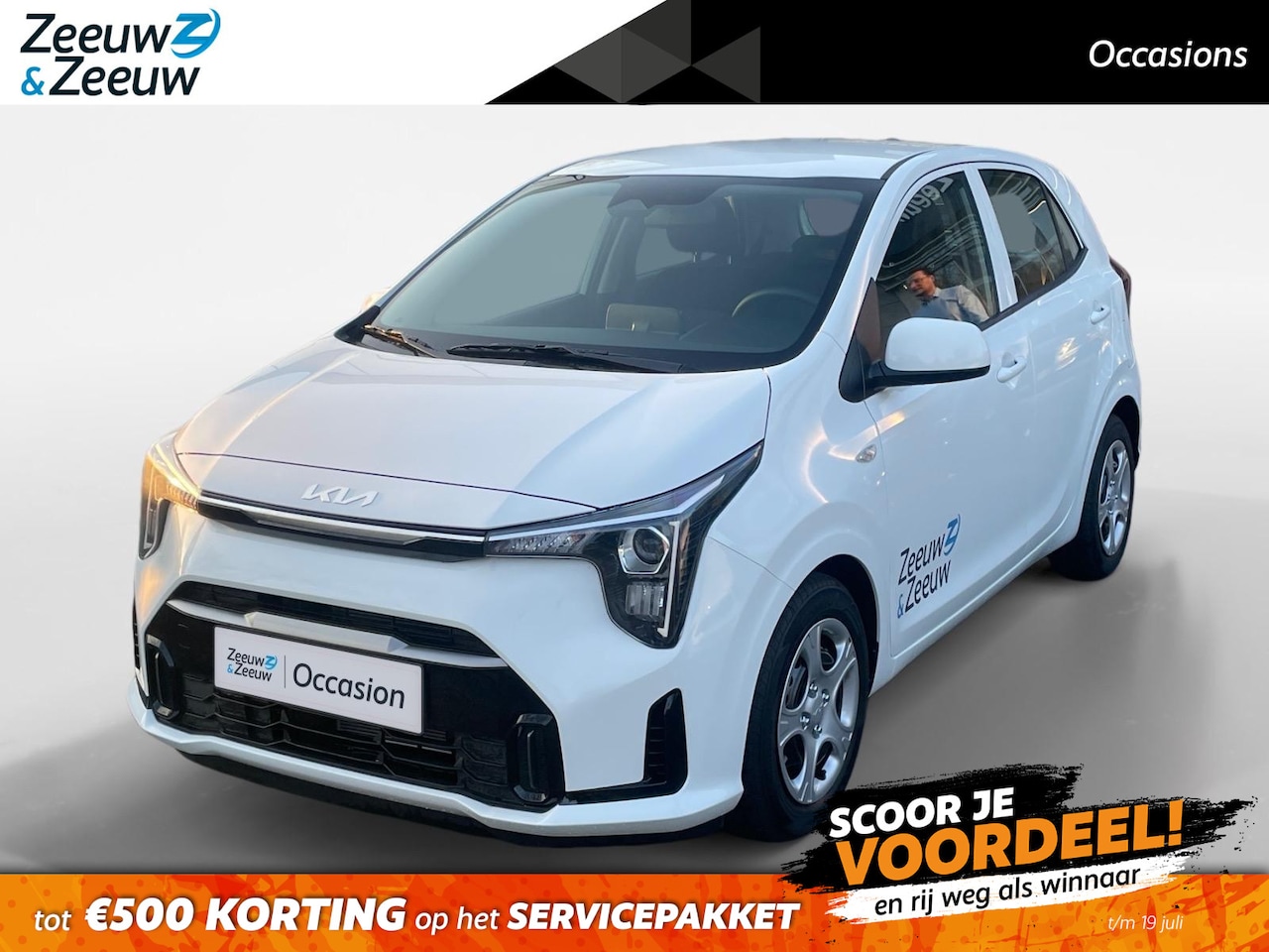 Kia Picanto - 1.0 GDi DynamicLine | Cruise Control | Navigatie | Airco | Camera | Apple Carplay/Android - AutoWereld.nl