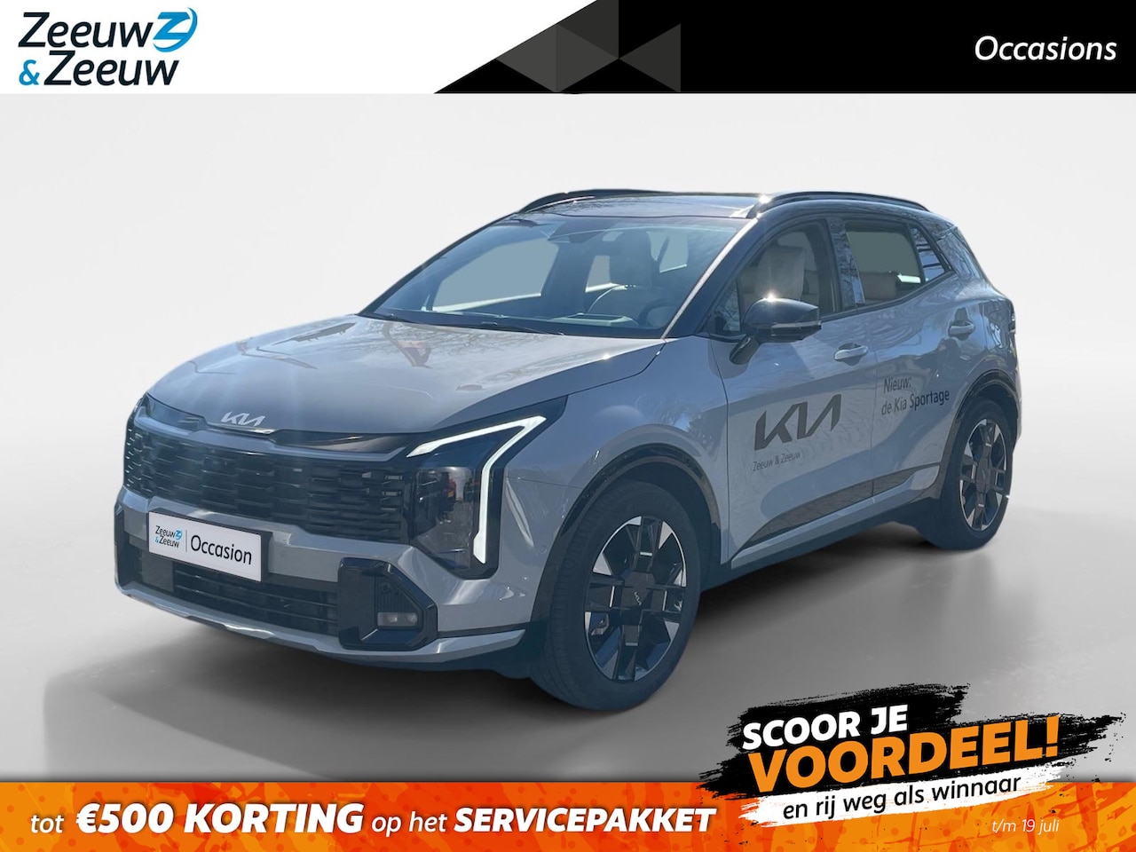 Kia Sportage - 1.6 T-GDi Plug-in Hybrid GT-PlusLine | Climate Control | Cruise Control | 360° Camera | Op - AutoWereld.nl