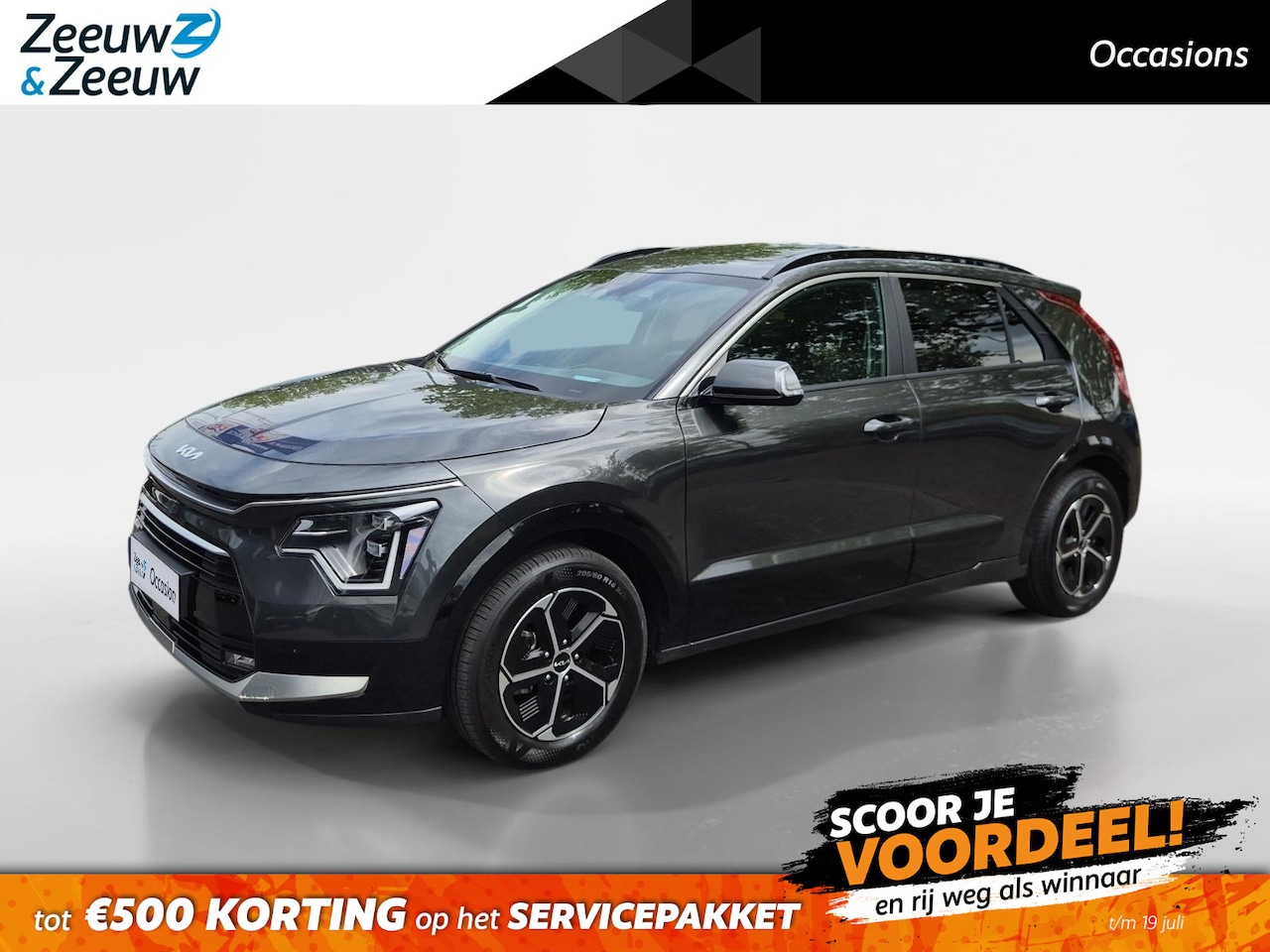 Kia Niro - 1.6 GDi Hybrid DynamicPlusLine | Cruise Control | Climate Control | Open Dak | Camera | St - AutoWereld.nl