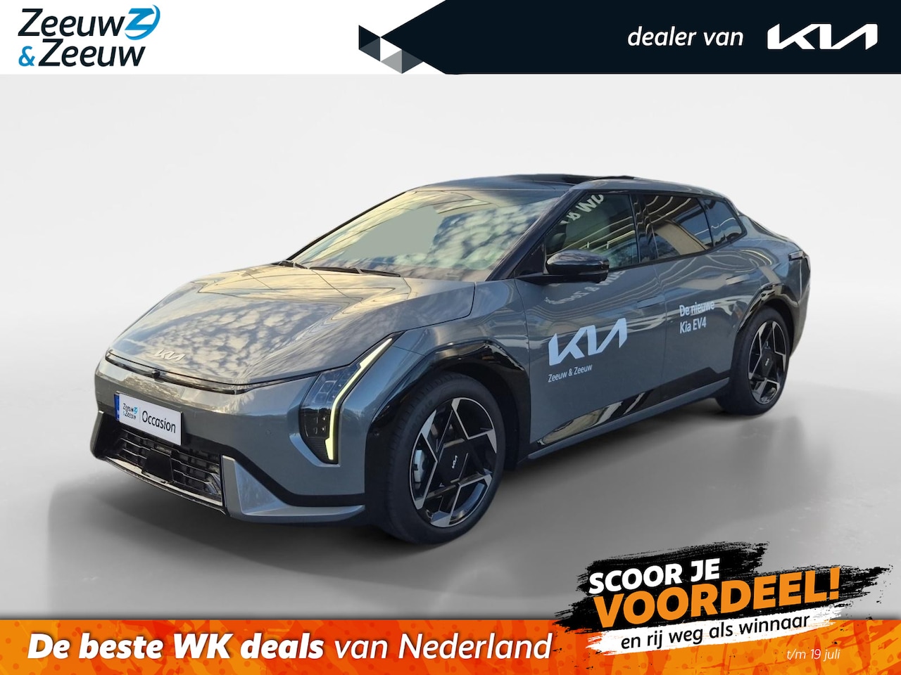 Kia EV4 - GT-PlusLine 81.4 kWh | Climate Control | 360 Graden Camera | Memory Stoelen | Stoelverwarm - AutoWereld.nl