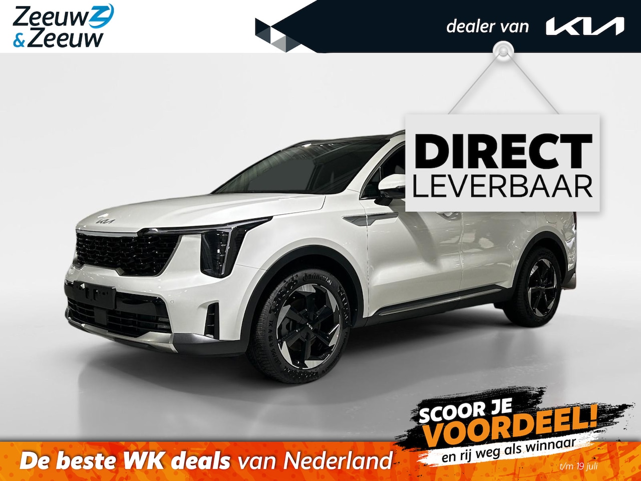 Kia Sorento - 1.6 T-GDi Plug-in Hybrid 4WD DynamicPlusLine 7p. | Glazen schuif-/kanteldak | BOSE premium - AutoWereld.nl