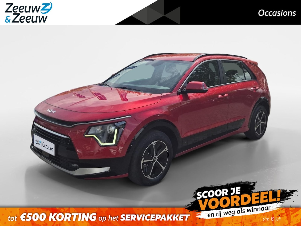 Kia Niro - 1.6 GDi Hybrid DynamicLine | Cruise Control | Climate Control | Navigatie | Bluetooth | Af - AutoWereld.nl