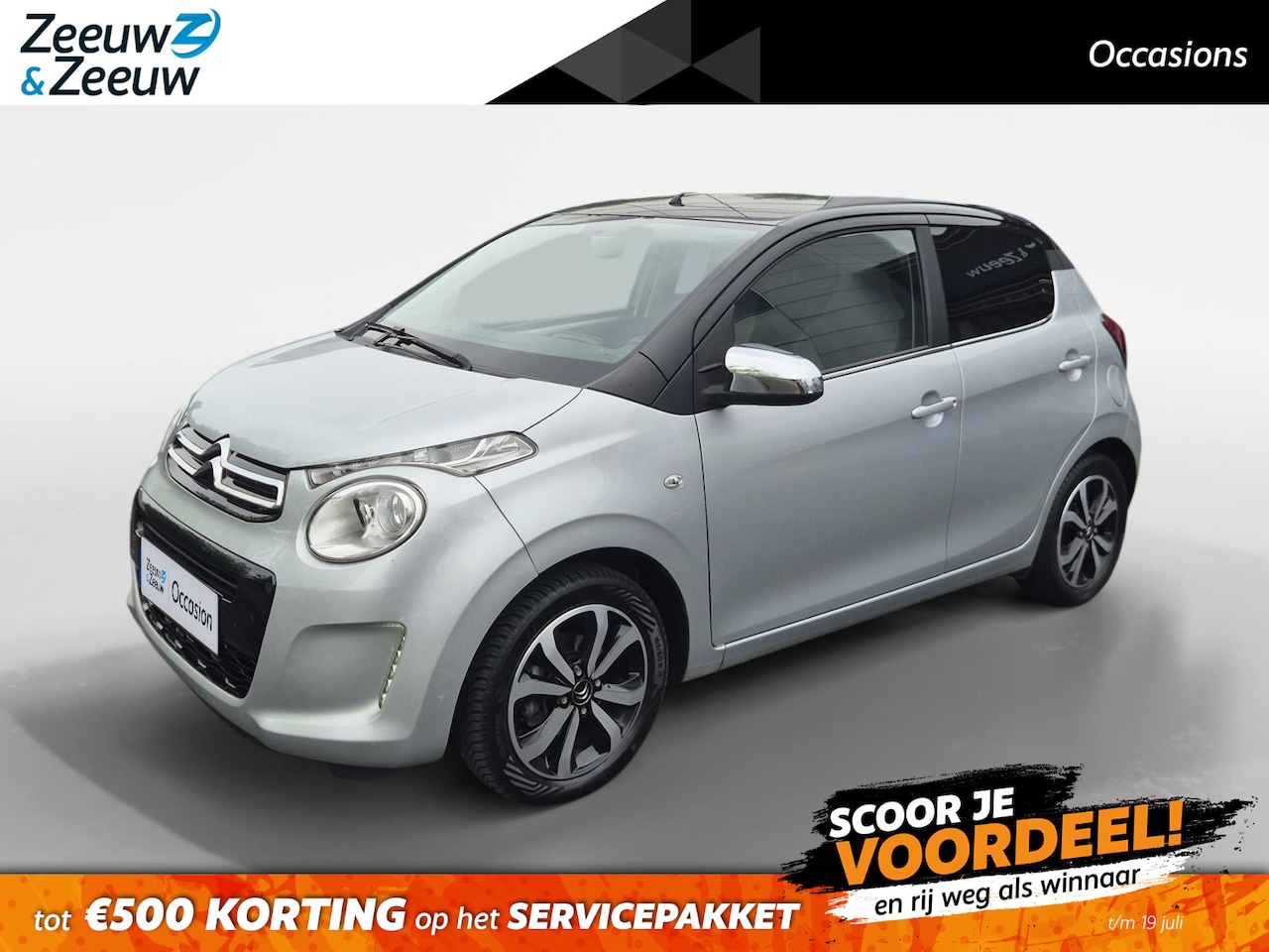 Citroën C1 - 1.0 VTi Shine | Automaat | Camera | Climate Control | Bluetooth | LM Velgen | - AutoWereld.nl