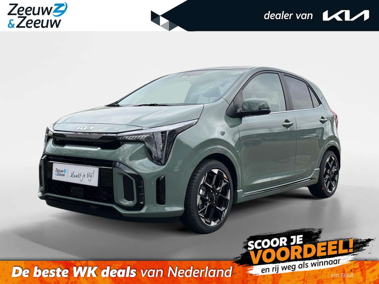 Kia Picanto - 1.0 GDi GT-Line | bel voor info | Zwarte GT-Line bekleding | NU MET €2.000 inruilpremie! - AutoWereld.nl