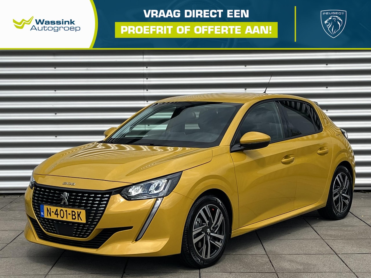 Peugeot 208 - 1.2 PureTech 100 Allure | Handgeschakeld | Cruise Control | Parkeersensoren | Trekhaak - AutoWereld.nl