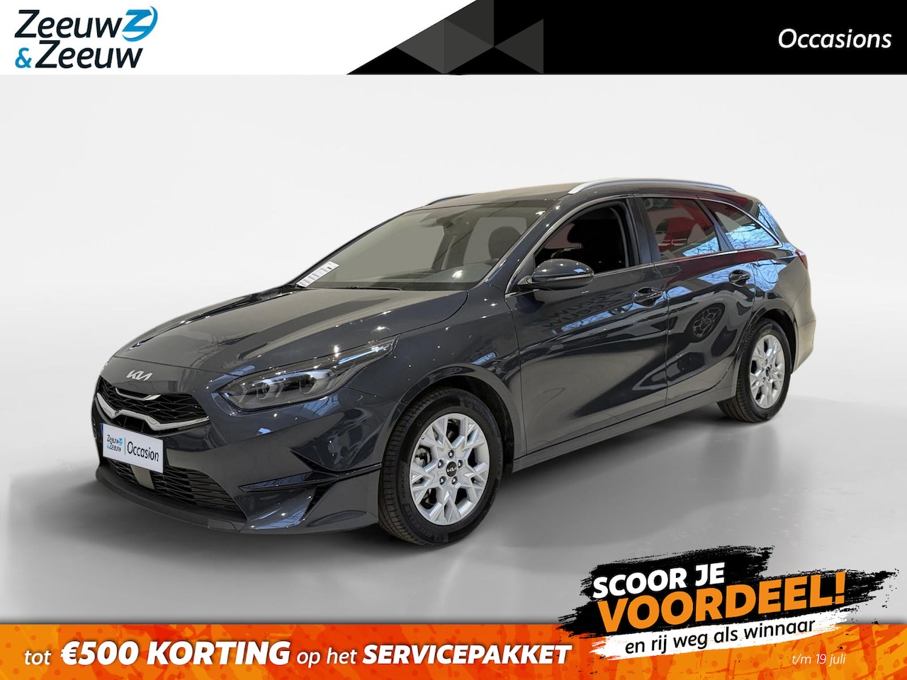 Kia Cee'd Sportswagon - Ceed 1.0 T-GDi DynamicLine NIEUWSTAAT | CLIMATE CONTROL | CRUISE CONTROL | NAVIGATIE | RES - AutoWereld.nl