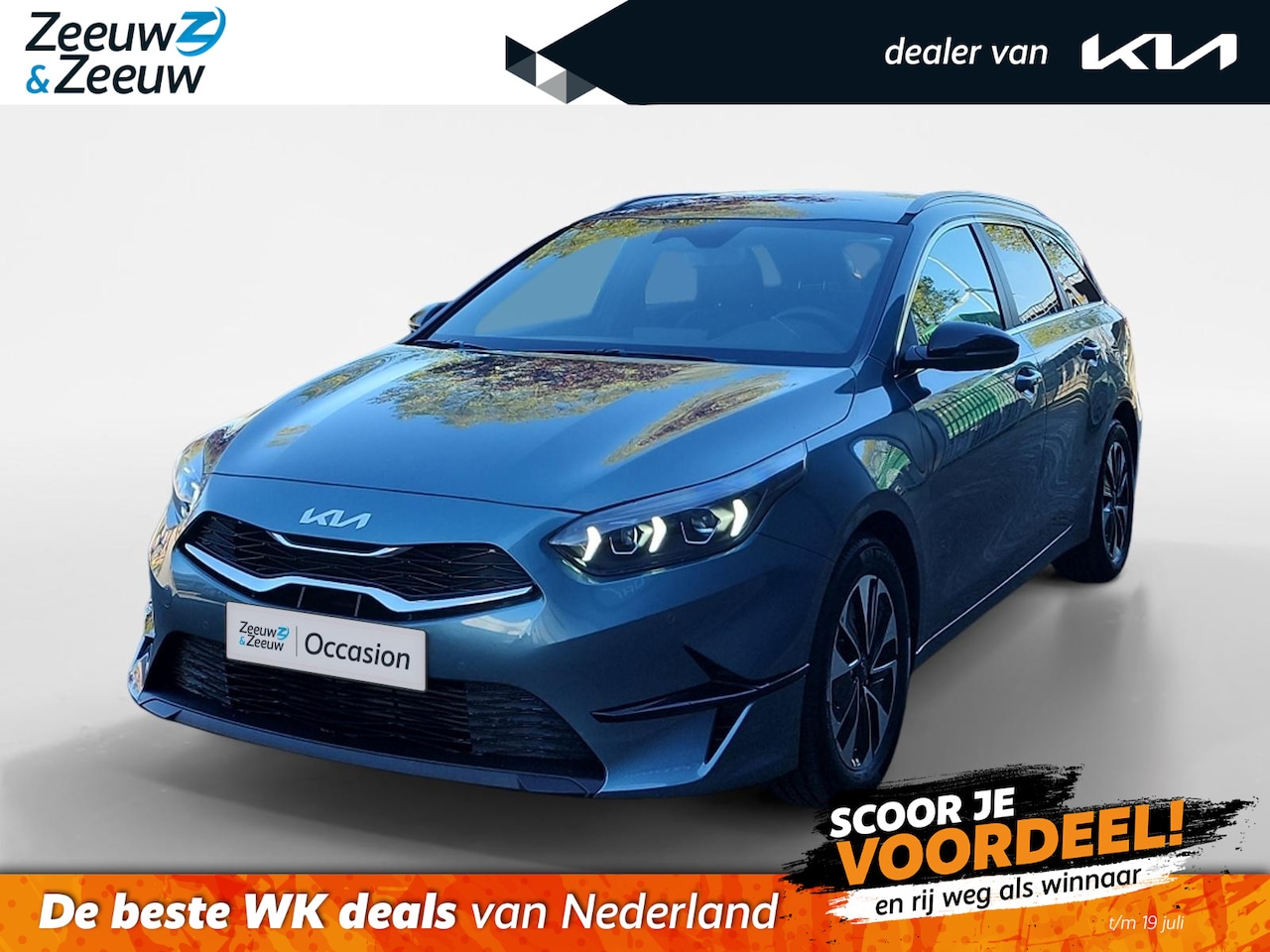 Kia Cee'd Sportswagon - Ceed 1.0 T-GDi Design Edition | Camera | Keyless | JBL Audio | Navi | Stoel / Stuurverwarm - AutoWereld.nl
