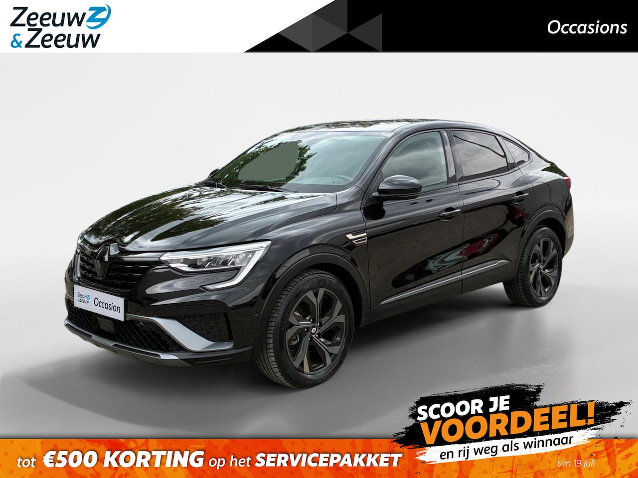 Renault Arkana - 1.6 E-Tech Hybrid 145 R.S. Line | Carplay | Camera | Adaptive Cruise Control | Climate Con - AutoWereld.nl