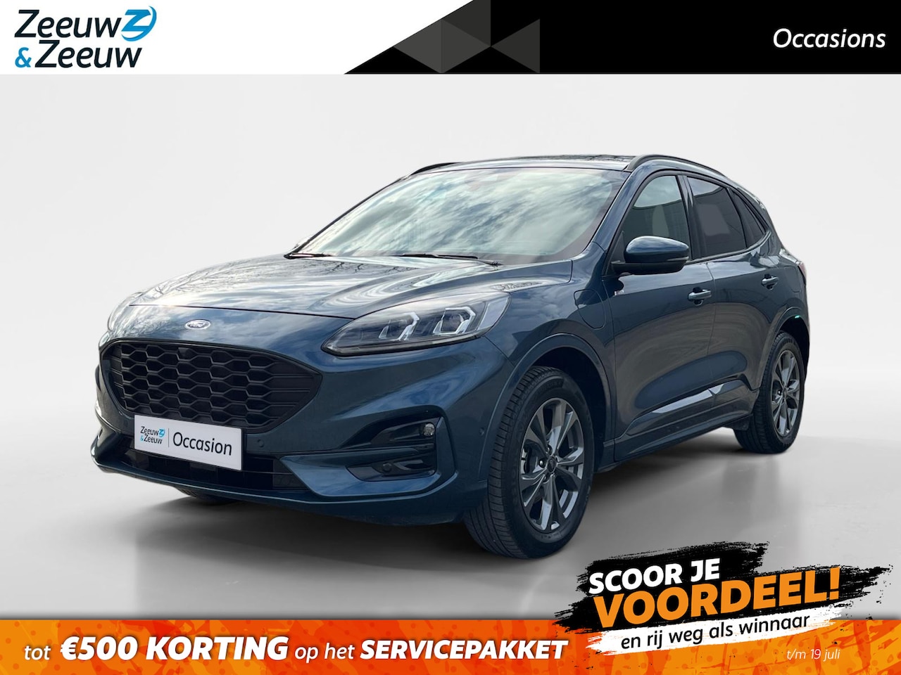 Ford Kuga - 2.5 PHEV ST-Line | Winterpack | Adaptieve Cruise Control | Camera achter en voor | Stoel- - AutoWereld.nl