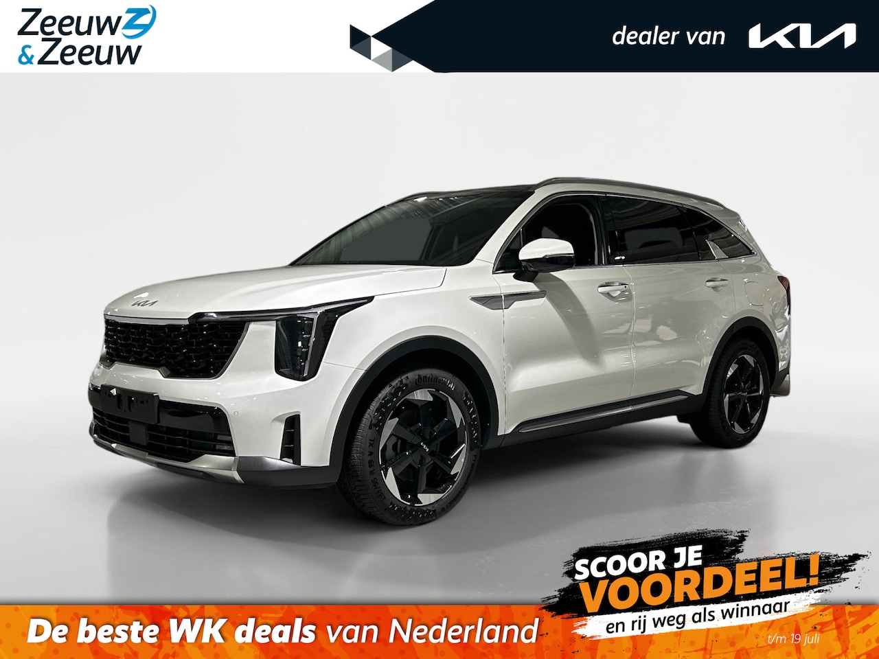 Kia Sorento - 1.6 T-GDi Plug-in Hybrid 4WD DynamicPlusLine 7p. | Glazen schuif-/kanteldak | BOSE premium - AutoWereld.nl