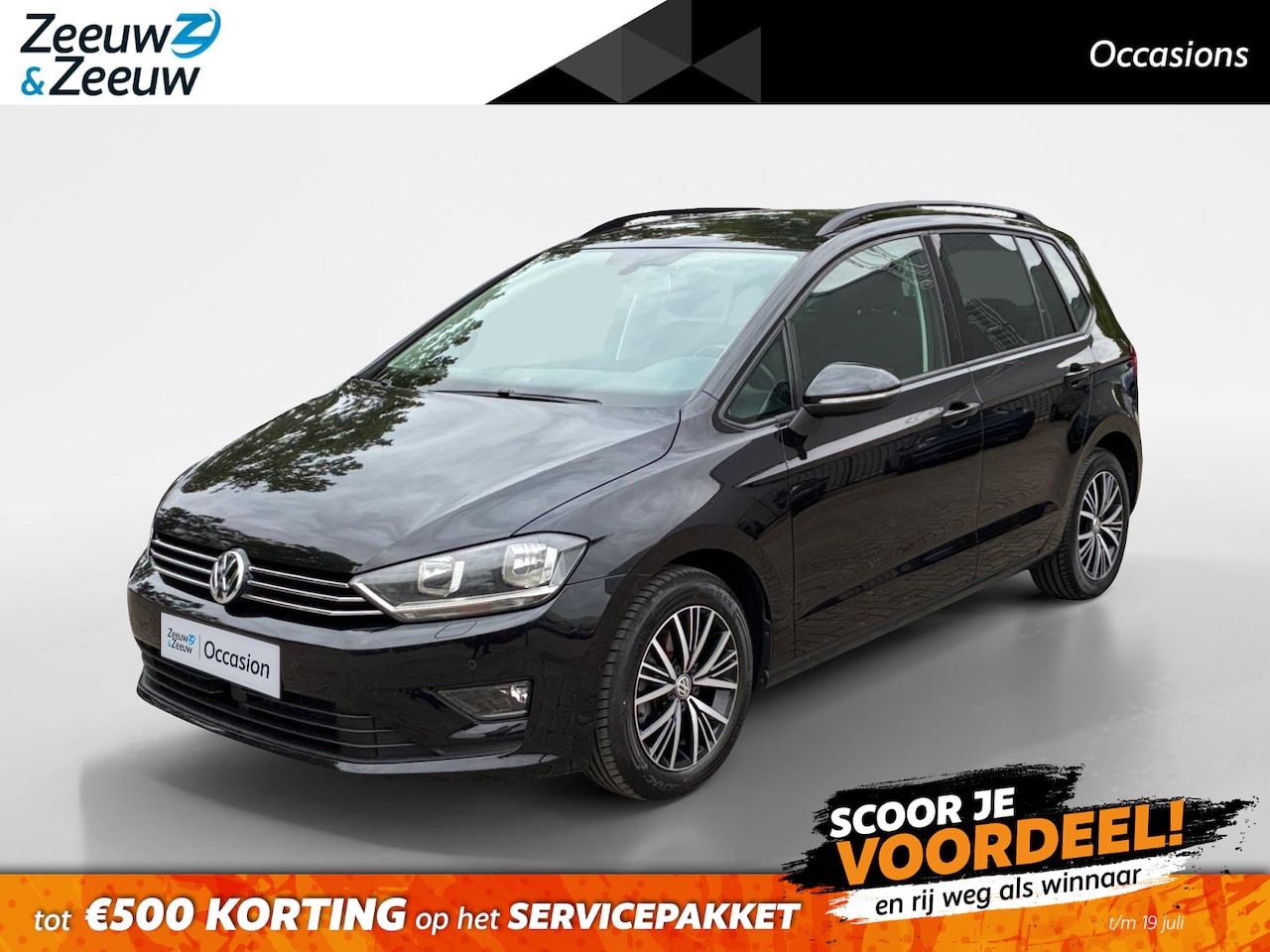 Volkswagen Golf Sportsvan - 1.4 TSI Highline | Adaptive Cruise Control | Navigatie | Climate Control - AutoWereld.nl