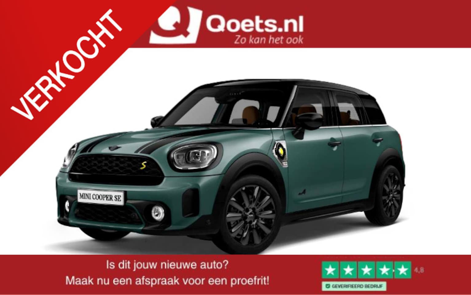 MINI Countryman - Cooper S E ALL4 Panoramadak - Active Cruise Control - Comfort acces - Driving/parking Assi - AutoWereld.nl