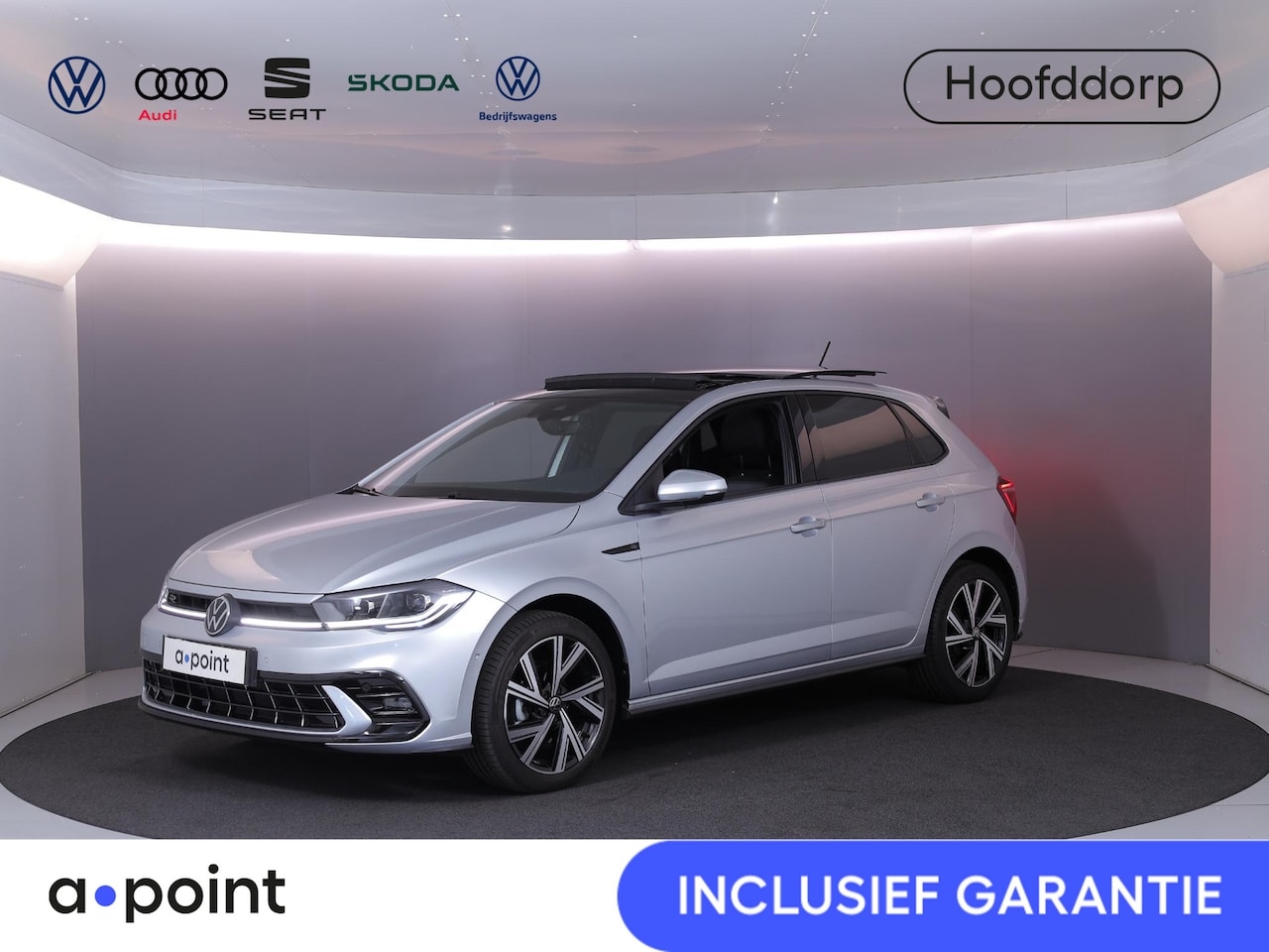 Volkswagen Polo - 1.0 TSI R-Line Edition 95 pk | Automaat | Panoramisch schuif/kantel dak | Verwarmbare voor - AutoWereld.nl