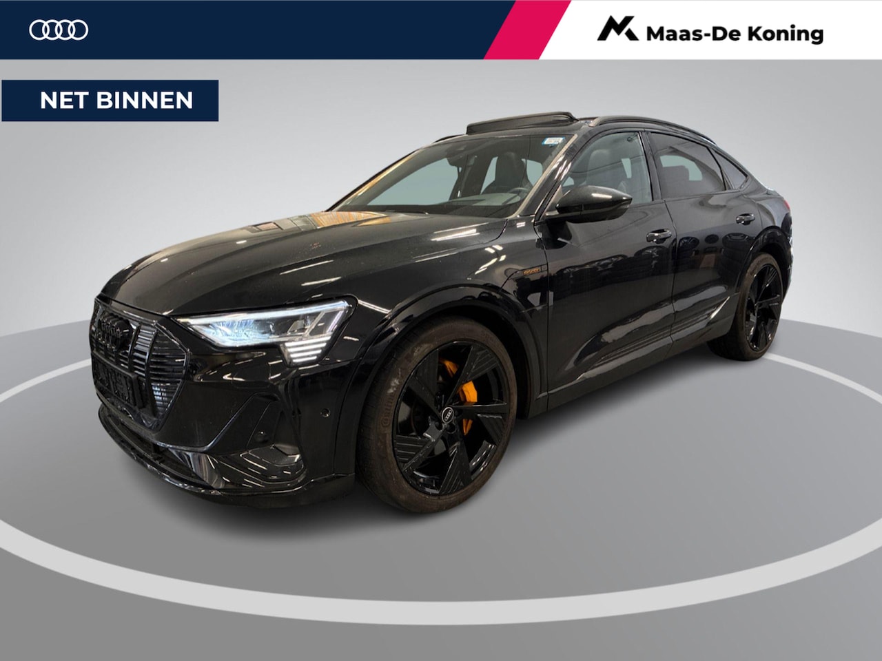 Audi e-tron Sportback - 55 quattro 408pk S Edition 95 kWh · SOH 95,5% · Panoramadak · Luchtvering · 360 Camera · L - AutoWereld.nl