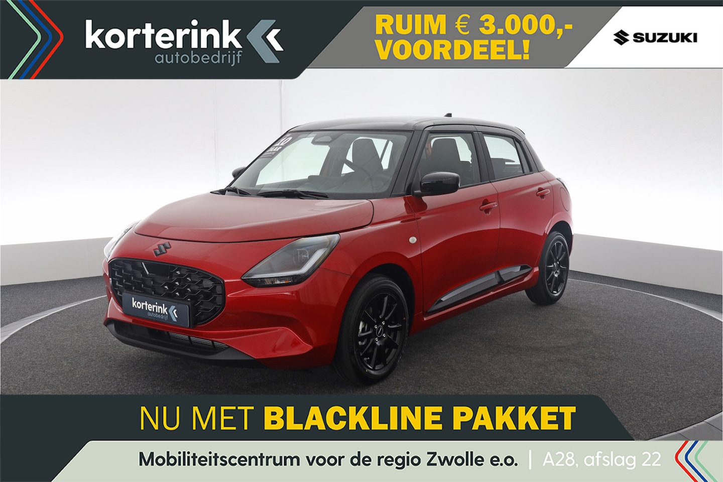 Suzuki Swift - 1.2 Comfort Smart Hybrid | Blackline - AutoWereld.nl