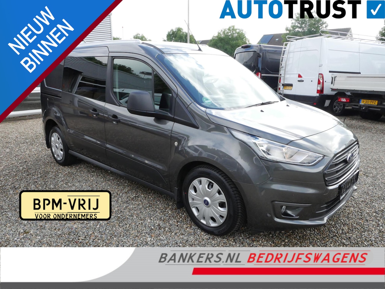 Ford Transit Connect - 1.5Tdci 120PK, L2, Automaat, Airco - AutoWereld.nl