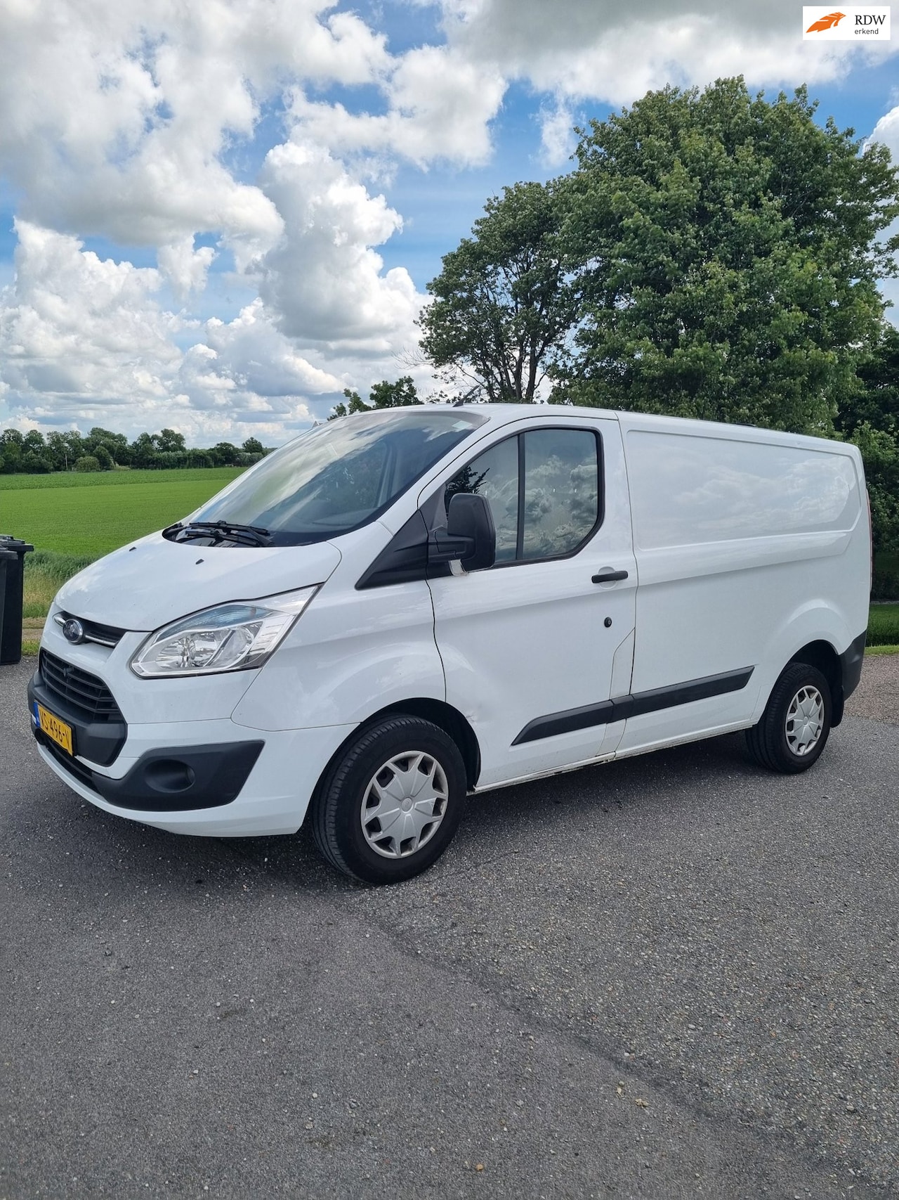 Ford Transit Custom - 310 2.2 TDCI L1H1 Airco, Cruise, 3 Zitplaatsen, Super goed rijden! - AutoWereld.nl