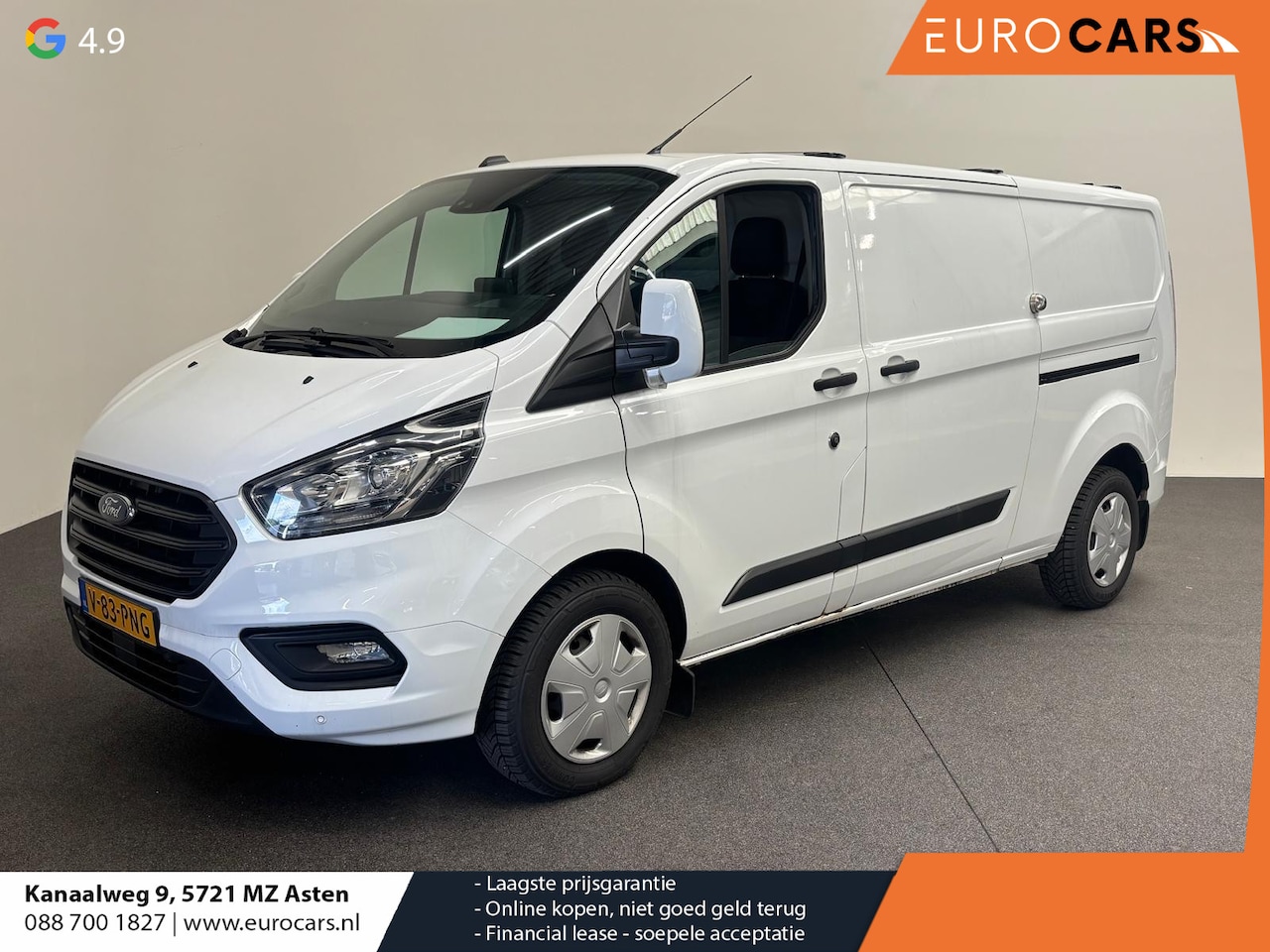 Ford Transit Custom - 320 2.0 TDCI L2H1 Trend Airco Cruise Control Trekhaak Lane Assist Stoelverwarming - AutoWereld.nl