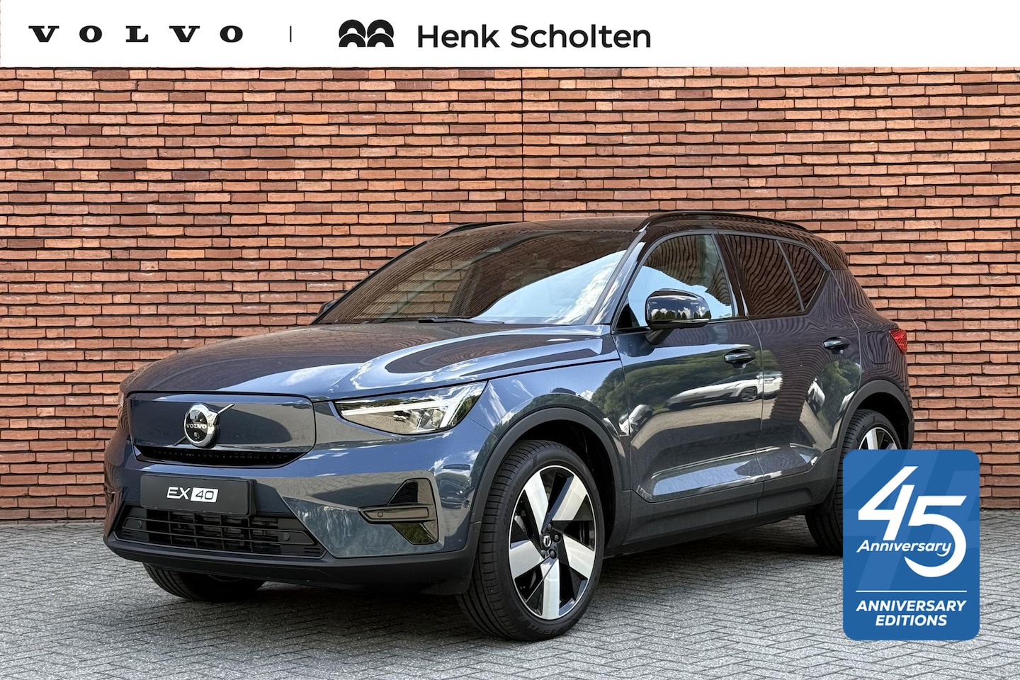 Volvo EX40 - Single Motor Extended Range Ultra Europa 82 kWh 45th Anniversary Edition | 5 jaar garantie - AutoWereld.nl