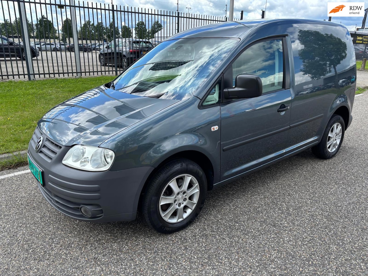 Volkswagen Caddy - 1.6 850 kg. grijs kenteken bemnzine airco - AutoWereld.nl