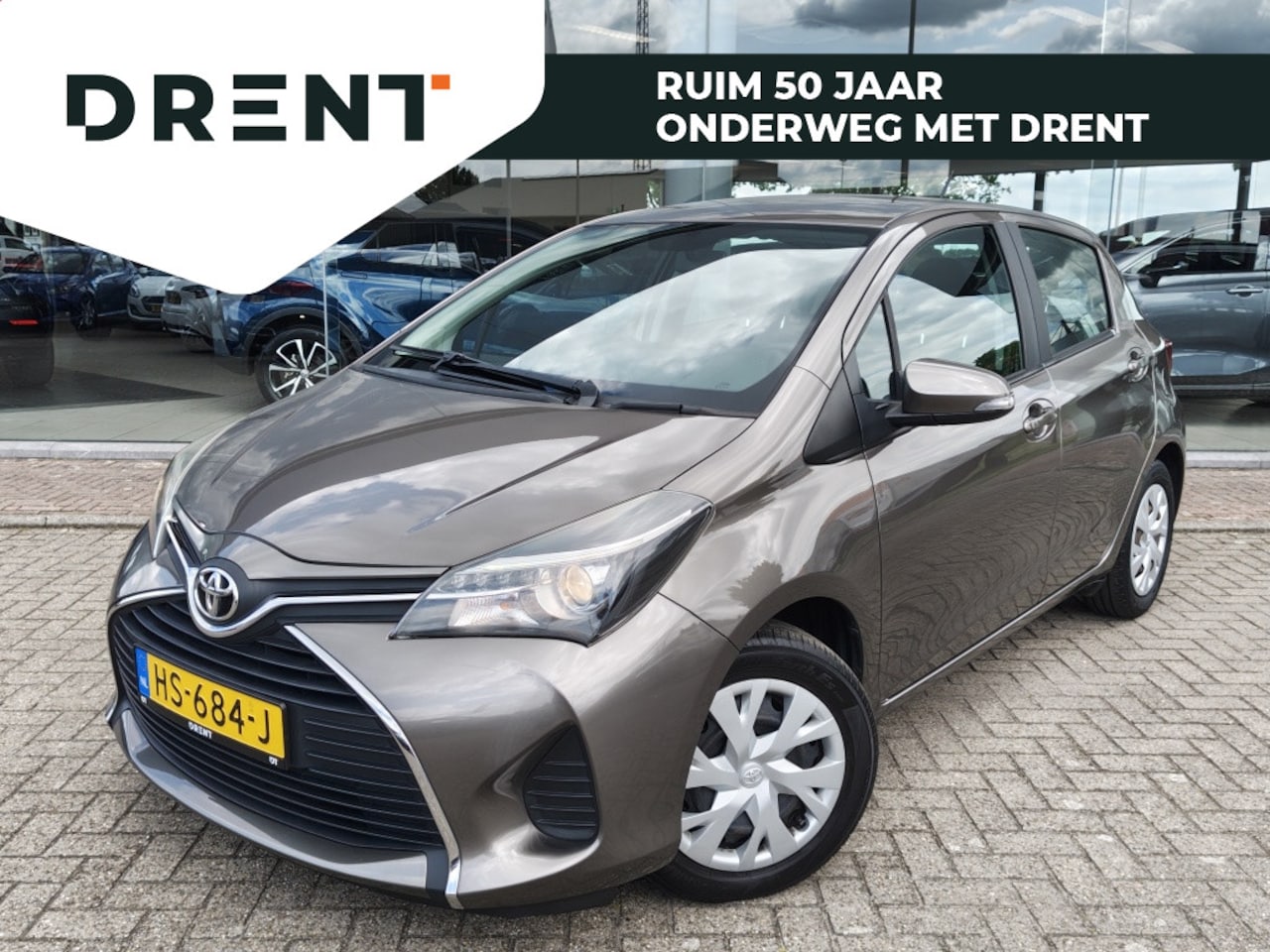 Toyota Yaris - 1.0 VVT-i Aspiration | Airco | Goed Onderhouden | Achteruitrijca - AutoWereld.nl