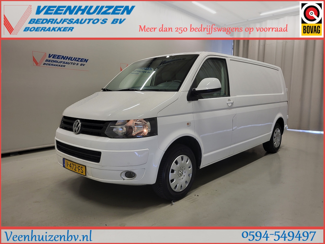 Volkswagen Transporter - 2.0TDI L2/H1 Trekhaak APK tot 05-2027 - AutoWereld.nl