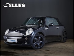 MINI Cabrio - 1.6 Cooper | NIEUWE APK | Side walk | Cabrio | Lederen bekleding |