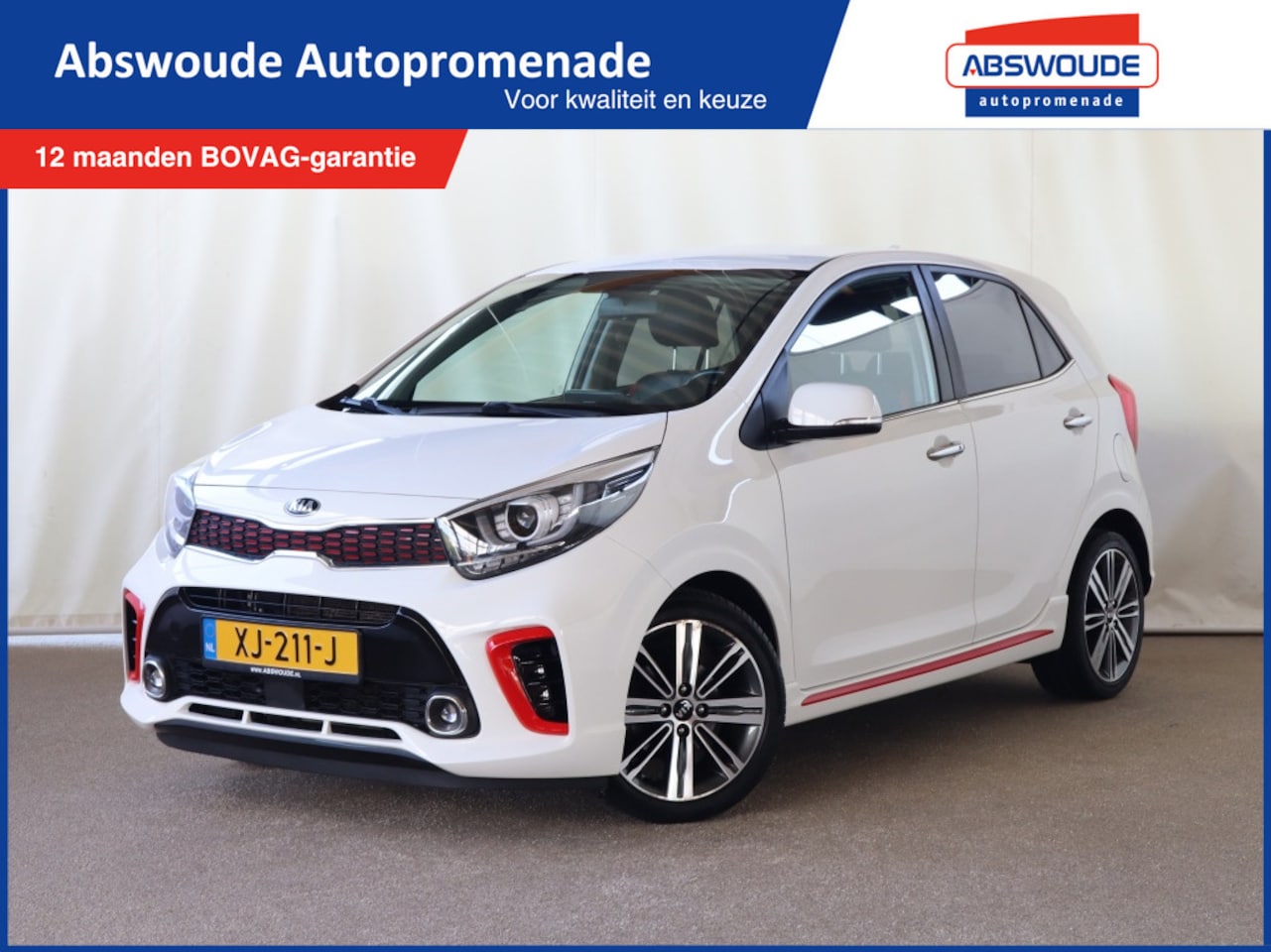Kia Picanto - 1.0 T-GDI GT-Line 1.0 T-GDI GT-Line - AutoWereld.nl