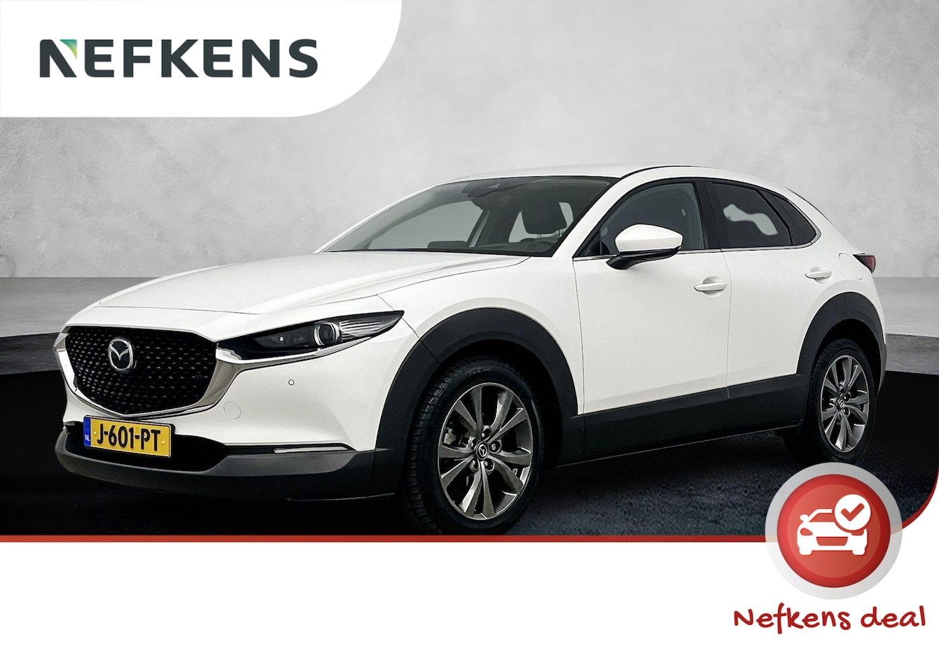 Mazda CX-30 - 180pk Hybrid Automaat Luxury | 1ste eigenaar | LEER | Camera | Dodehoekdetectie | Stuur/st - AutoWereld.nl