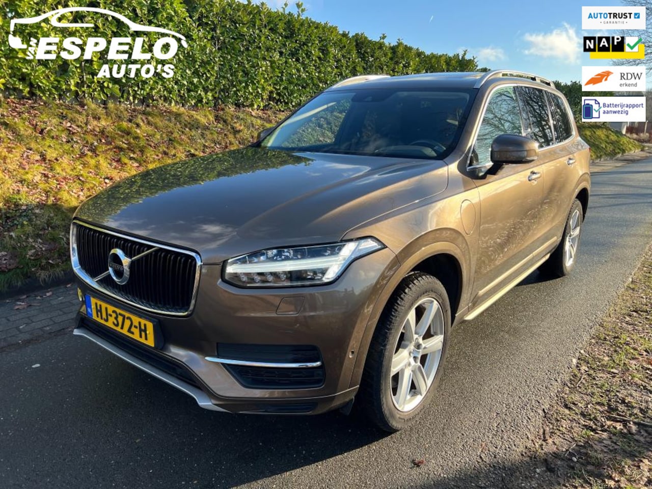 Volvo XC90 - 2.0 T8 Twin Engine AWD Momentum 2.0 T8 Twin Engine AWD Momentum, Nl auto met oa:Nap, Panorama Leder, Navi, Pdc, Cruise, Cl - AutoWereld.nl