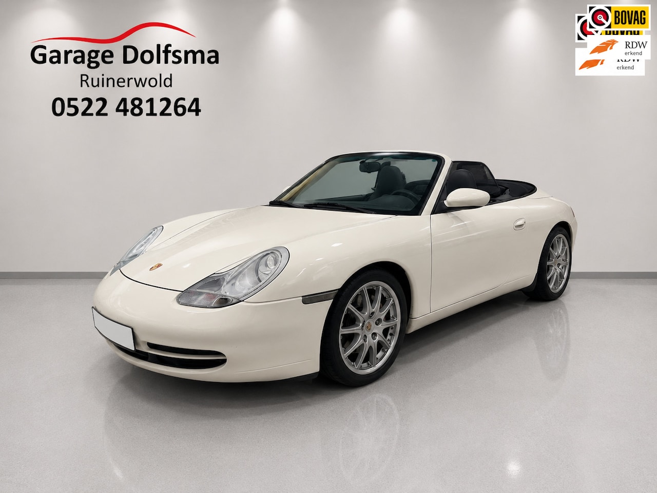 Porsche 911 Cabrio - 3.4 Carrera- 2de eigenaar-Volleder-Porsche Sound-Uniek- - AutoWereld.nl