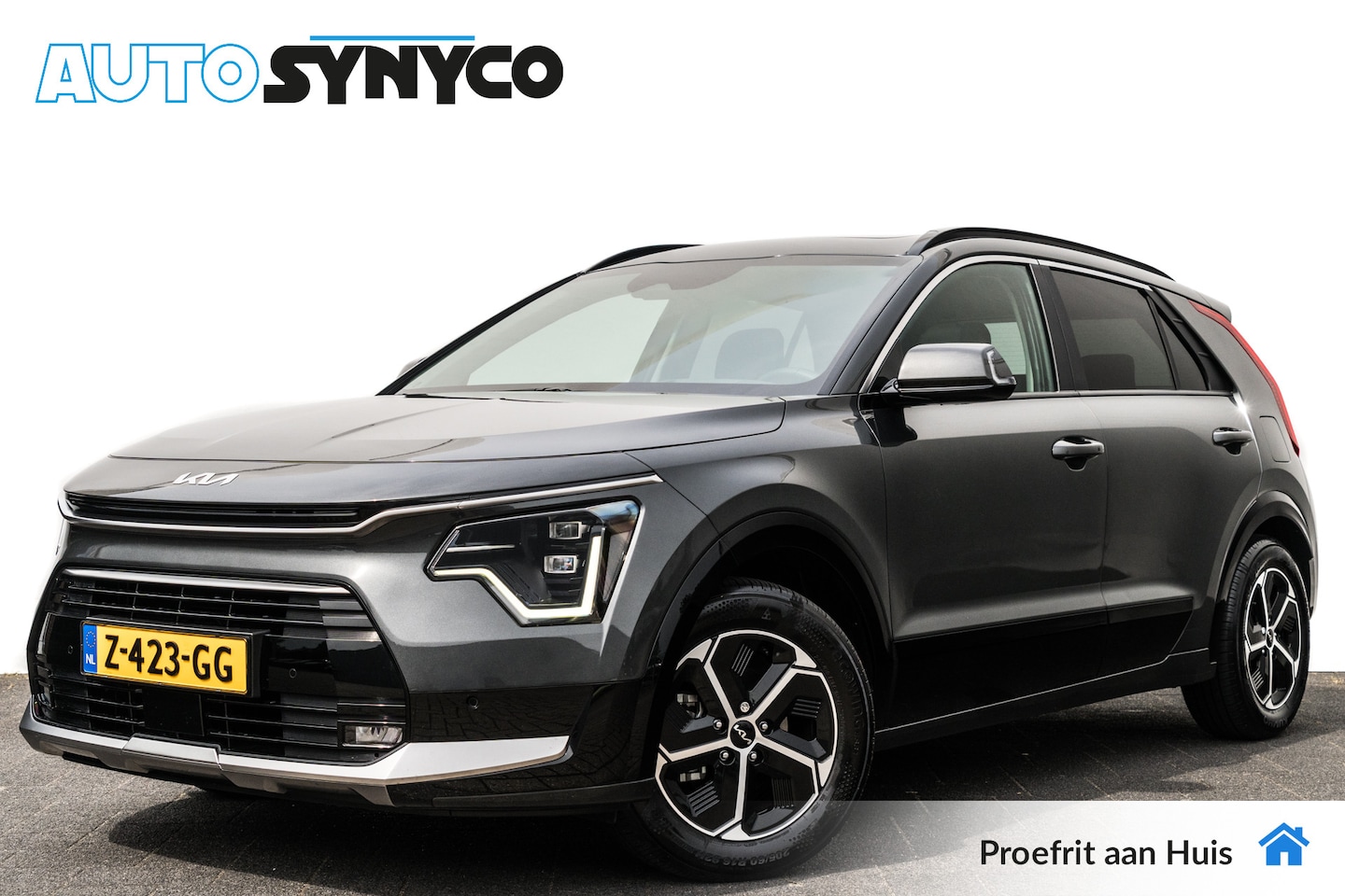 Kia Niro - 1.6 GDi Hybrid DynamicPlusLine | Leder | HUD | Org. NL | Stoelverwarming | LED - AutoWereld.nl