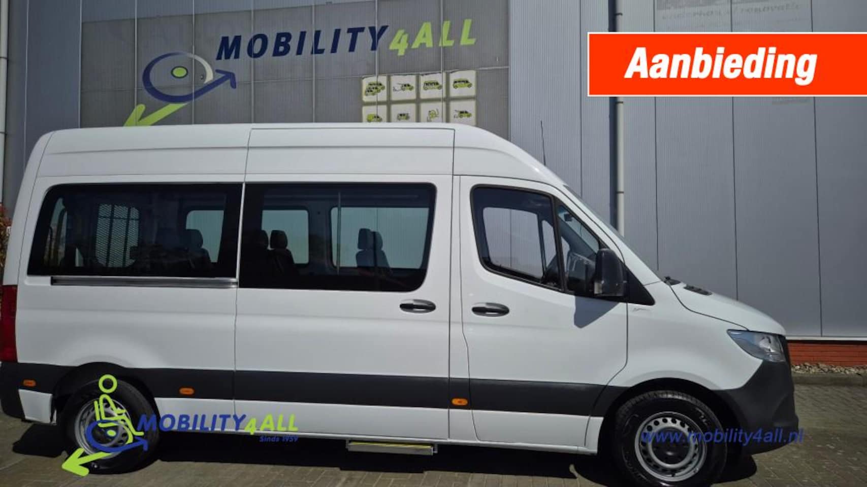 Mercedes-Benz Sprinter - Gebruikte Rolstoelbus Incl- BPM - AutoWereld.nl