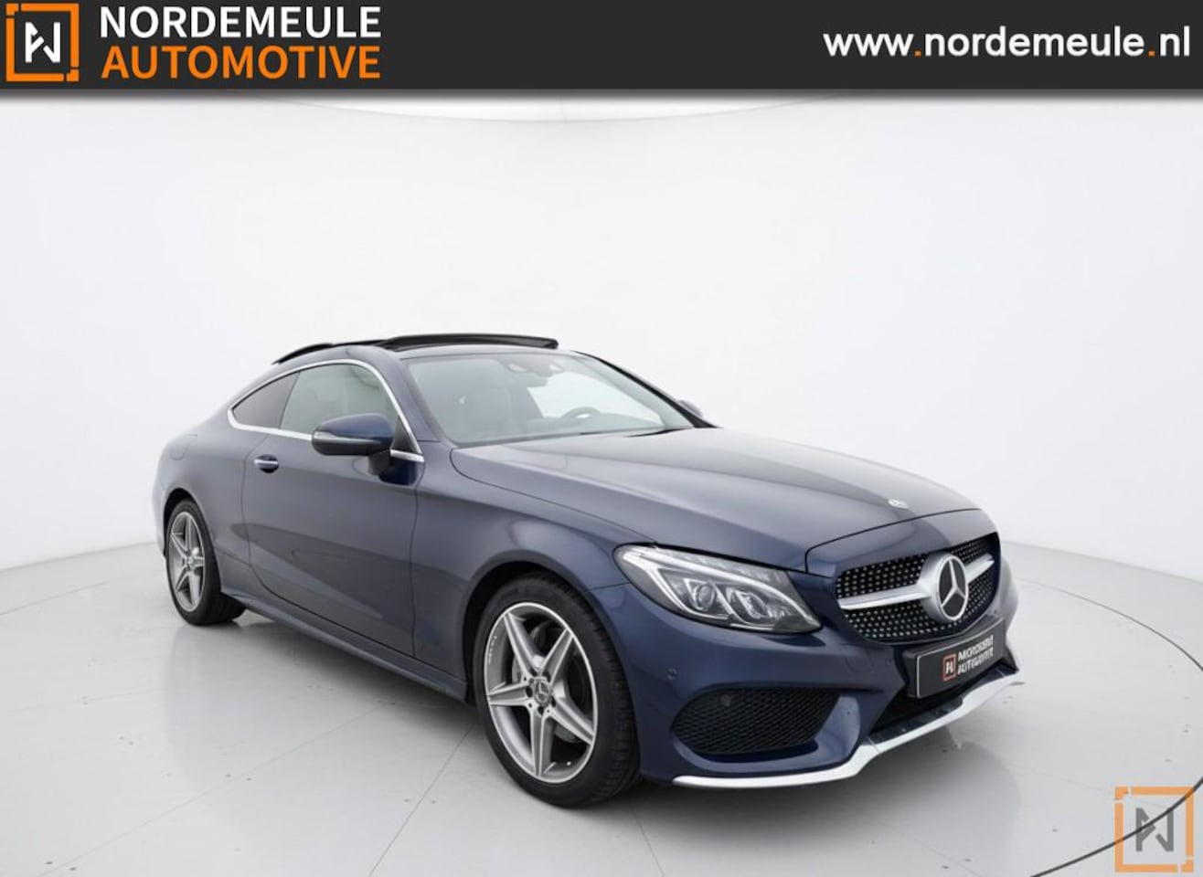 Mercedes-Benz C-klasse - 200 PRESTIGE Coupe, Panorama, Burmester, Cruise, HUD - AutoWereld.nl