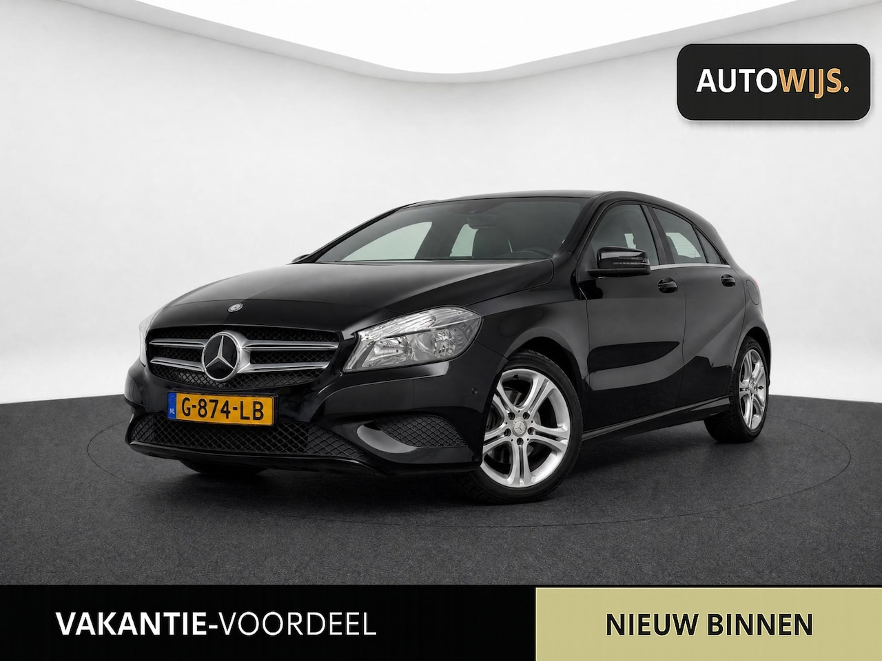 Mercedes-Benz A-klasse - 180 Prestige|NAVI|STOELVERW|LM-VELG|GOED ONDERHOUDEN - AutoWereld.nl